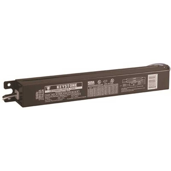 Keystone T12 4 ft. 40-Watt 2-Lamp Rapid Start Electronic Fluorescent Replacement Ballast